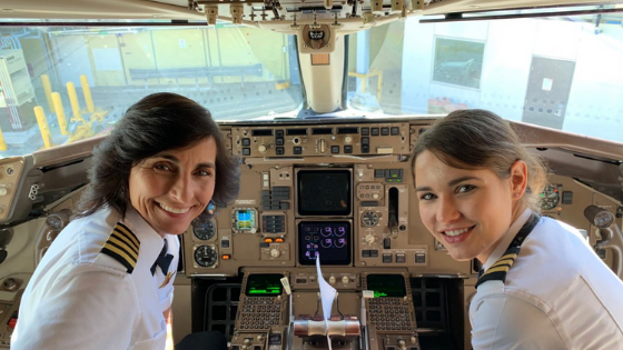 THE SKIES THE LIMIT FOR THIS MOTHER AND DAUGHTER PILOT DUO