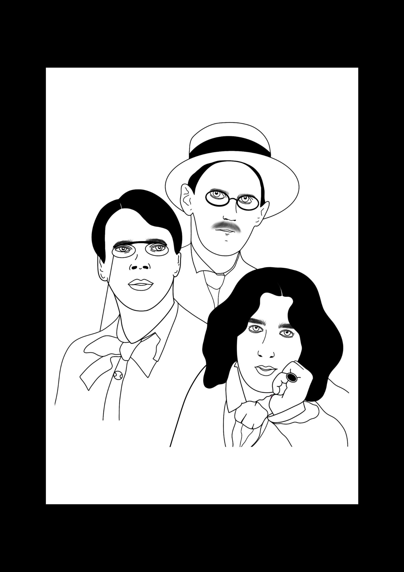 The Greats WB Yeats, James Joyce & Oscar Wilde